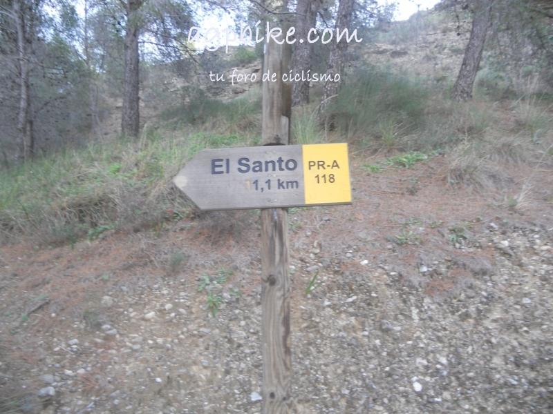 Crónica. Subida al Santo de Pizarra 06/01/2015 DSCN2815