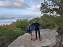 Uvas Solidarias de fin de año 2019 en el Santo Pizarra C