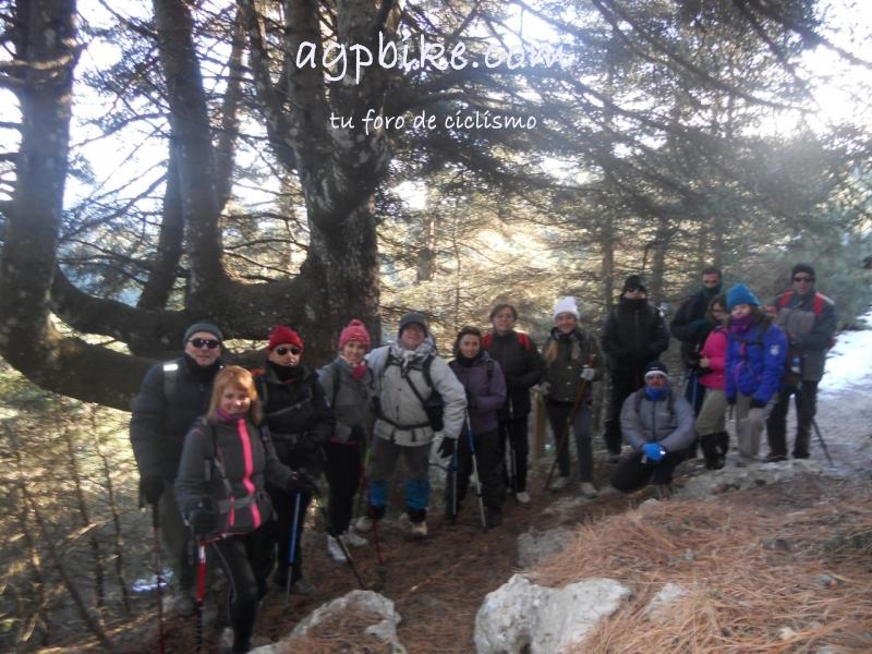 Crónica Vamos a la Nieve..."Sierra de las Nieves" 24/01/2015 DSCN2925