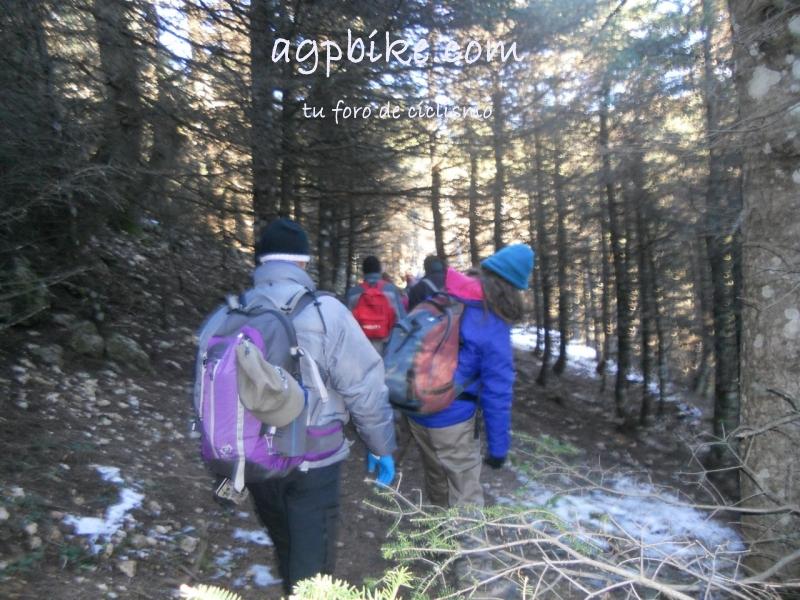 Crónica Vamos a la Nieve..."Sierra de las Nieves" 24/01/2015 DSCN2925