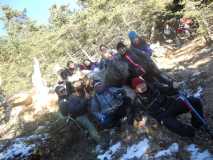 Crónica Vamos a la Nieve..."Sierra de las Nieves" 24/01/2015 DSCN2952