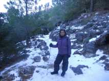 Crónica Vamos a la Nieve..."Sierra de las Nieves" 24/01/2015 DSCN2965