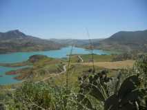 Zahara de la sierra visita al infinito sin llegar/ruta turistica DSCN4494